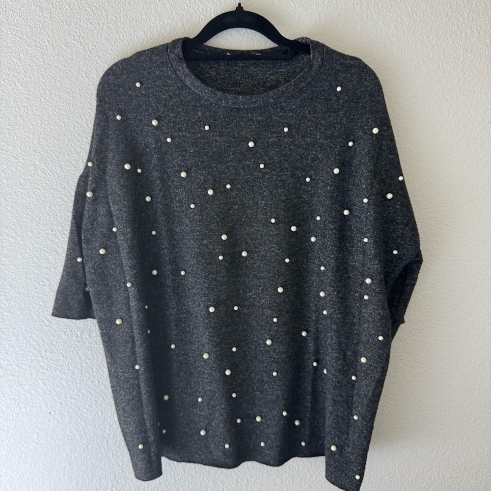 Zara Short Sleeve Sweater – Size S (runs big)